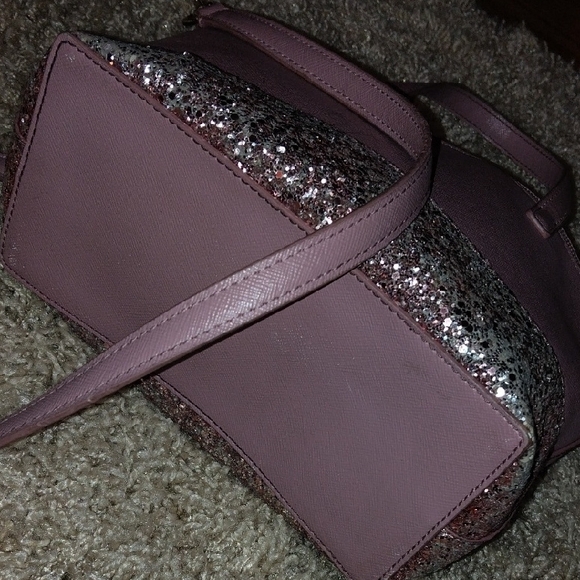 Kate Spade Light Pink Glitter Satchel - Picture 6 of 7